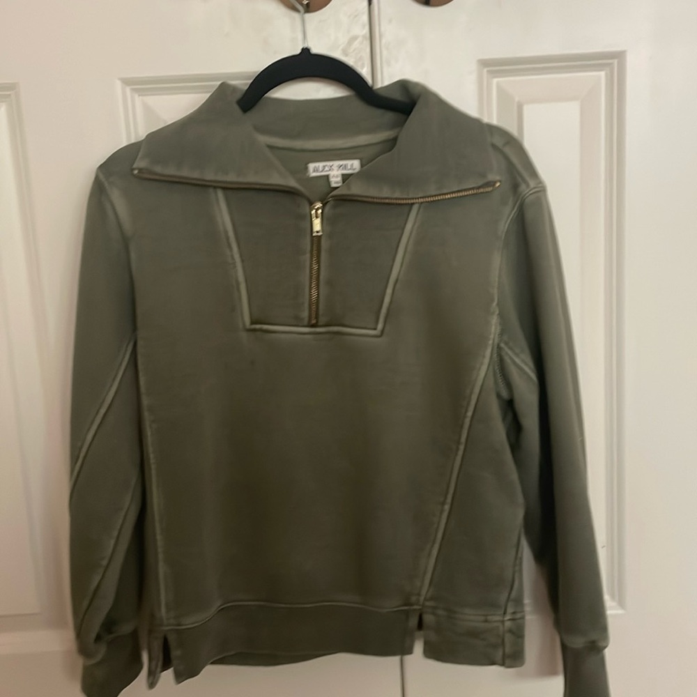 Alex Mill half zip pullover